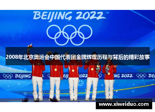 2008年北京奥运会中国代表团金牌辉煌历程与背后的精彩故事